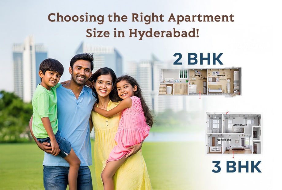  Choosing the Right Apartment Size in Hyderabad!