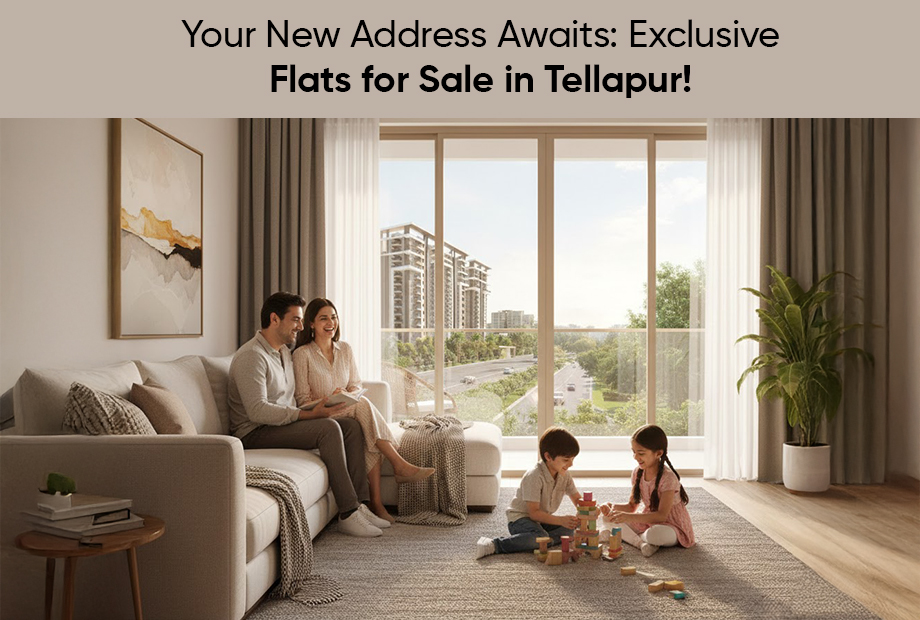 Your New Address Awaits: Exclusive Flats for Sale in Tellapur!