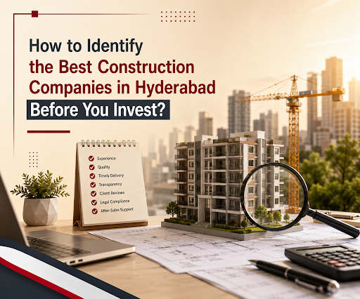 Best construction companies in Hyderabad for property investment
