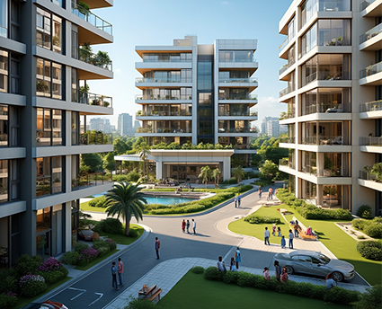 Pranathi constructions 3 bhk flats in Tellapur